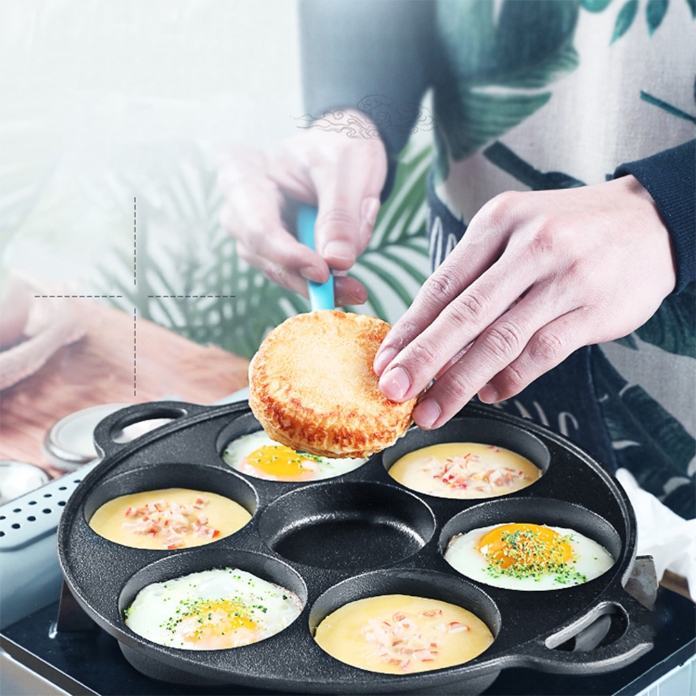 Cast Iron Corn - 7 Hole Frying Pot Cast Iron