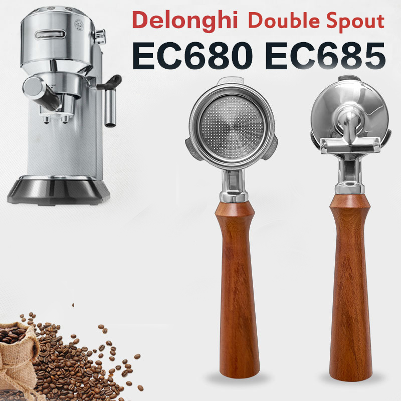Delonghi Espresso Magnifica - Double Spout 51mm Coffee Portafilter With