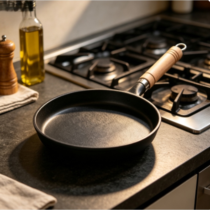 26cm Uncoated Cast Iron Skille - Cast Iron Corn recension och pris