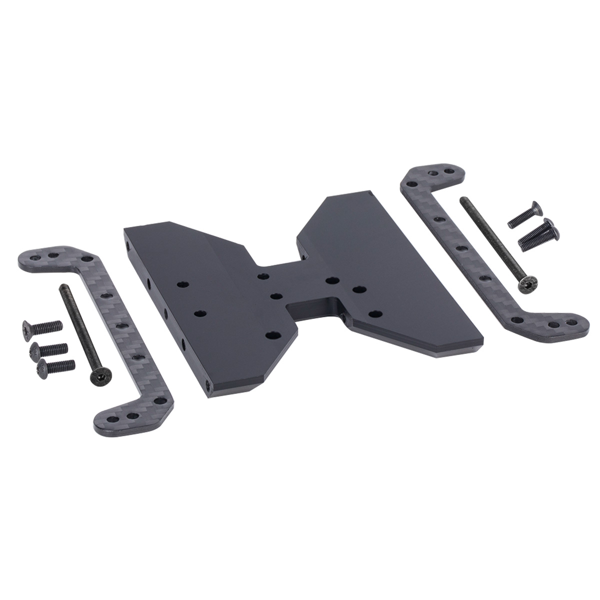 Carbon Fiber Chassis Skid Plat - Crepe Pan Carbon recension och pris