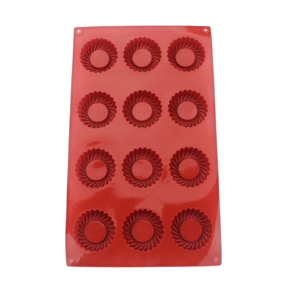 12 Holes Circular Vortex Shape - Donut Mold Silicone recension och pris