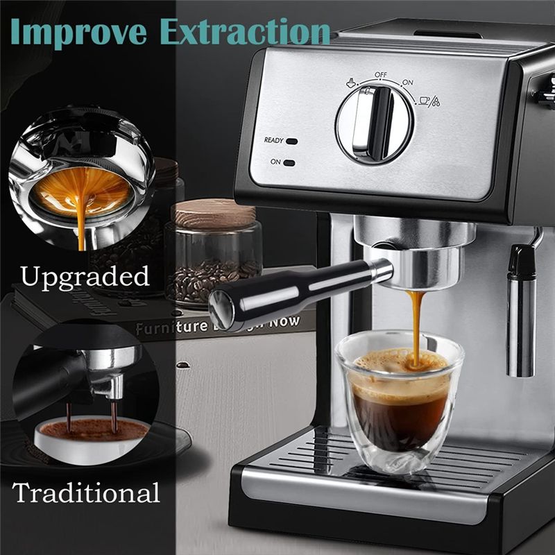 ABHU 51Mm Bottomless Portafilt - Delonghi Espresso Ecp3420 recension och pris
