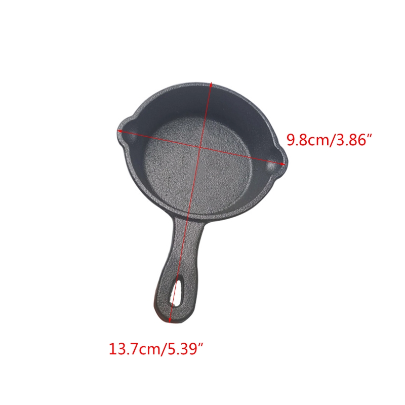 8.5cm Small Fry Pan Steak Pot  - Cast Iron Corn recension och pris
