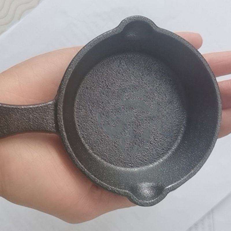 8.5cm Small Fry Pan Steak Pot  - Cast Iron Corn recension och pris