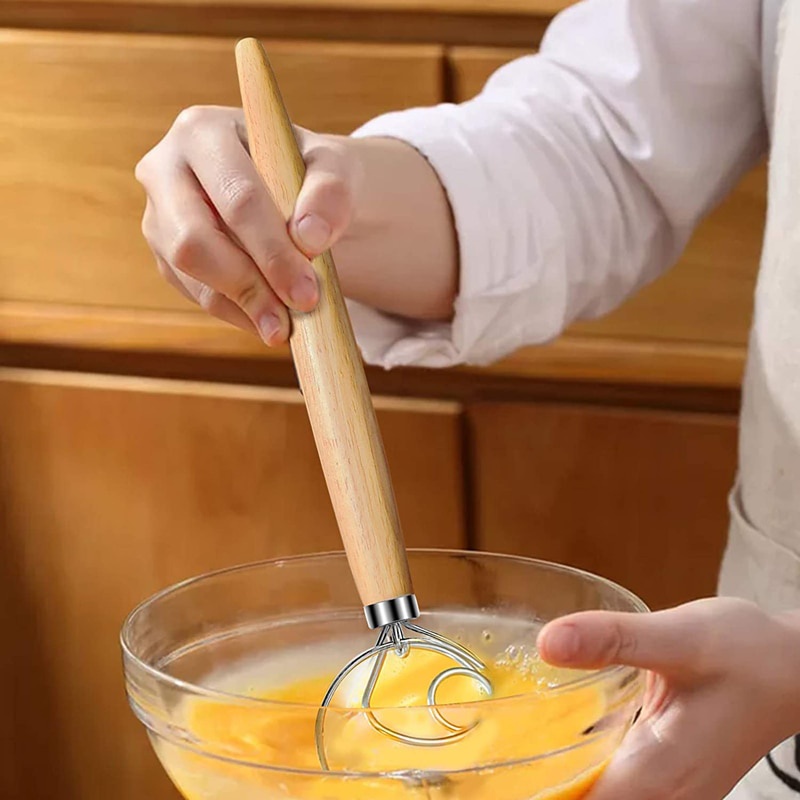 Danish Dough Whisk Stainless S - Danish Pancake Pan recension och pris