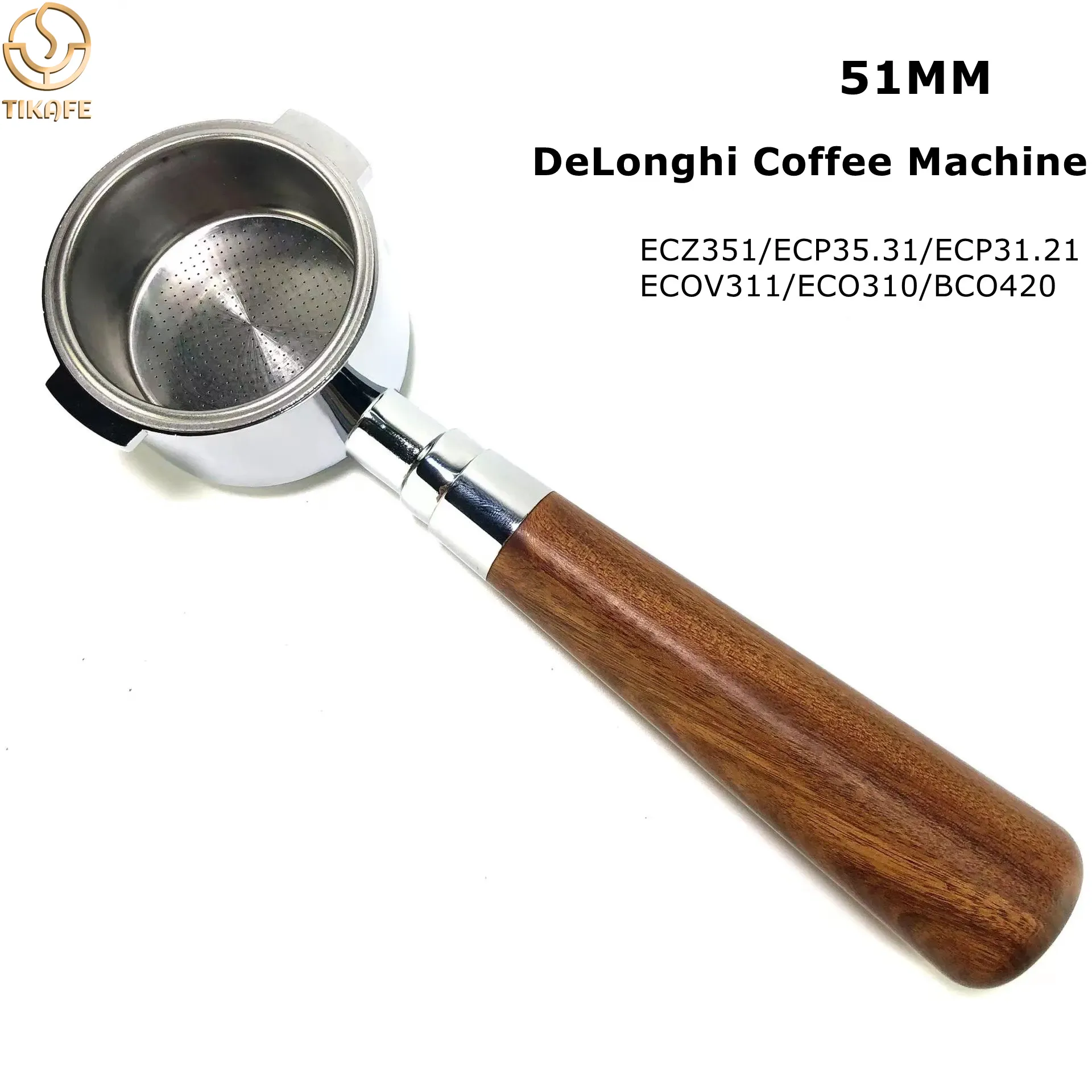 51mm Bottomless Portafilter Na - Delonghi Espresso Ecp3420 recension och pris
