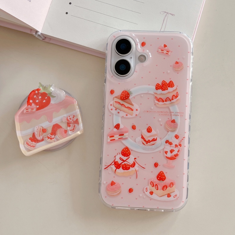 Cute Strawberry Cake Shaking B - Taco Stand Holder recension och pris