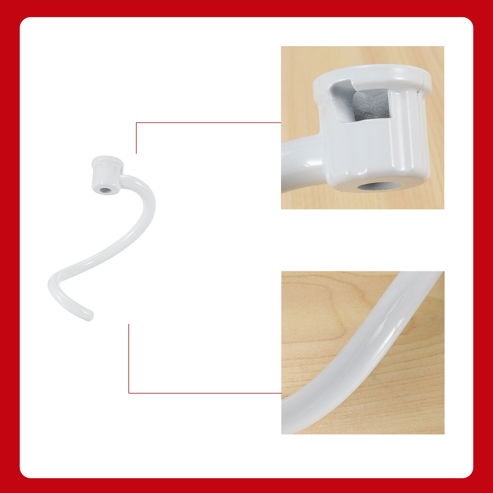 [B25B!】 Spiral Dough Hook Repl - Kitchenaid Mixer Pro 600 recension och pris