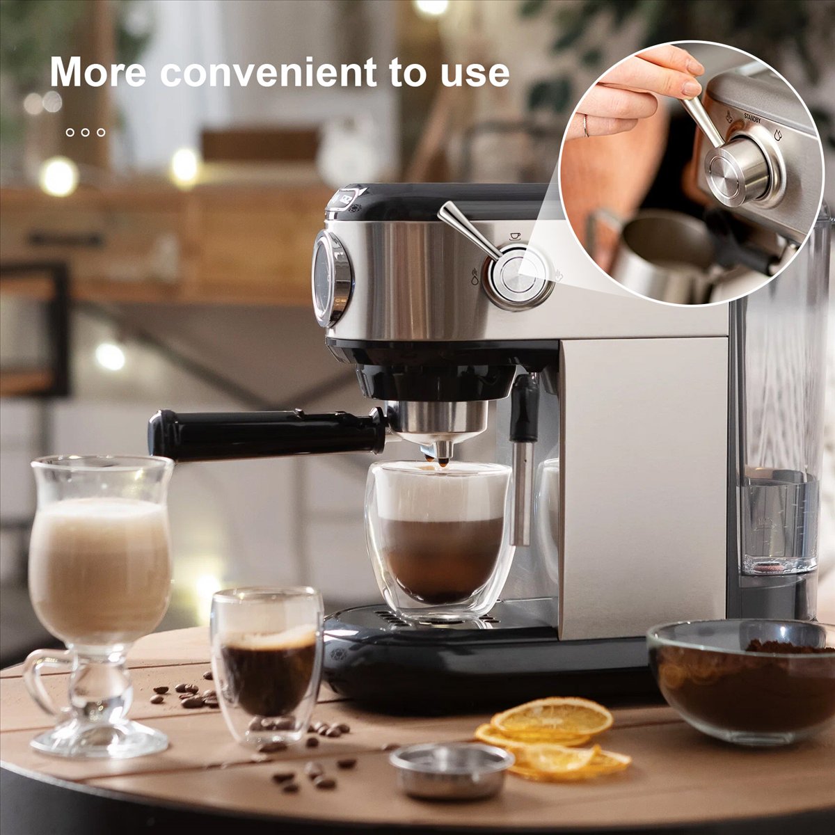 (A25M) Replacement Steam Lever - Breville Espresso Barista Express recension och pris
