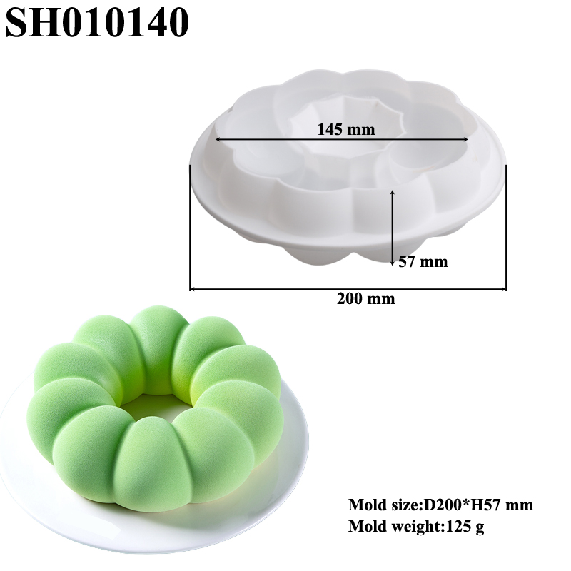 1 or 6 Cells Petal Shaped Donu - Donut Mold Silicone recension och pris