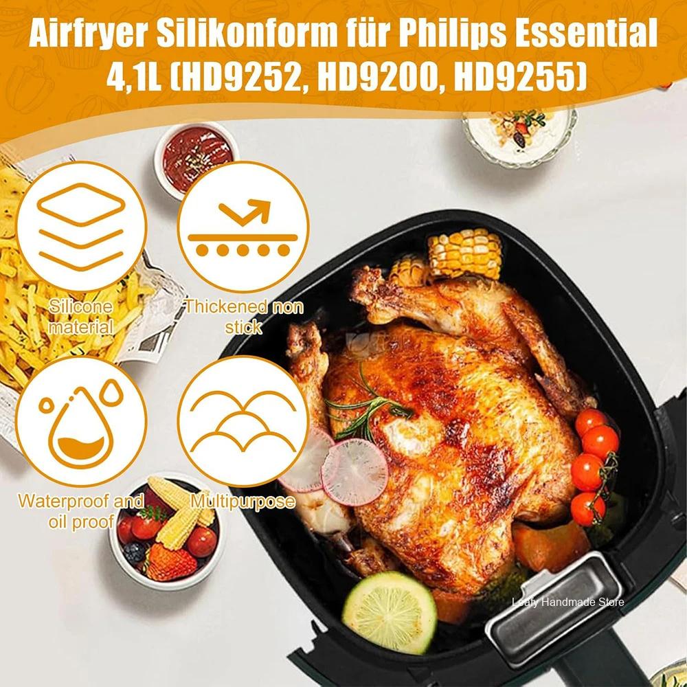 17cm Silicone Air Fryer Mould  - Philips Air Fryer Hd9252 recension och pris
