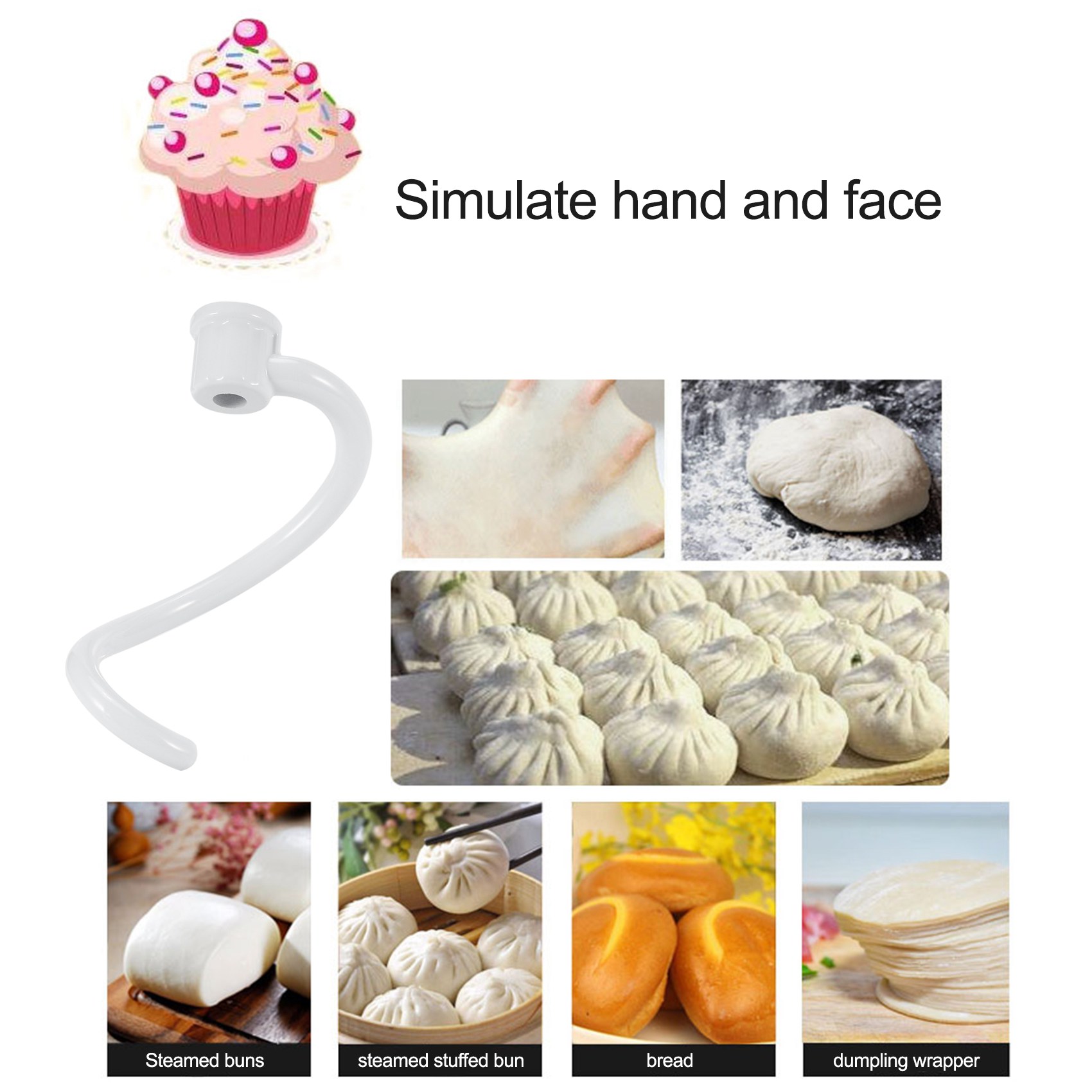 StirrerSpiral Dough Hook Repla - Kitchenaid Mixer Pro 600 recension och pris