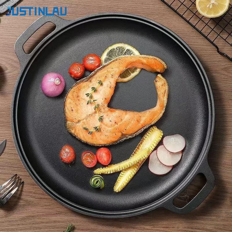 JUSTINLAU Double-Ear Frying Pa - Cast Iron Corn recension och pris