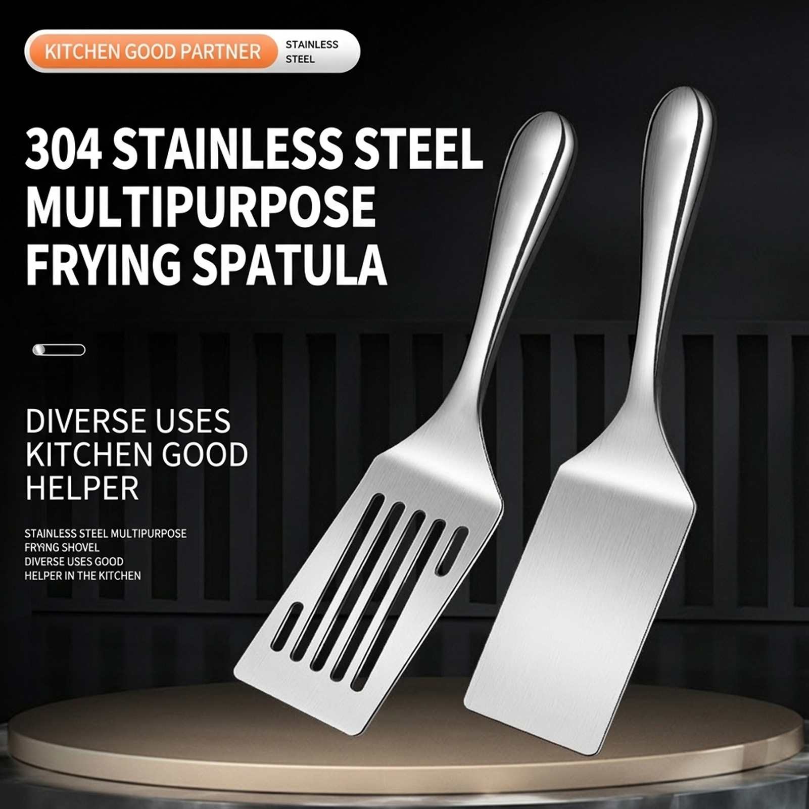 Stainless Steel Spatula Short  - Okonomiyaki Spatula recension och pris