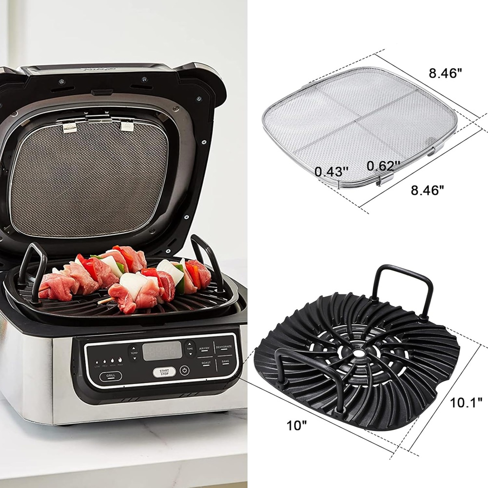 M02K-Stainless Steel Splatter  - Ninja Air Fryer Af101 recension och pris