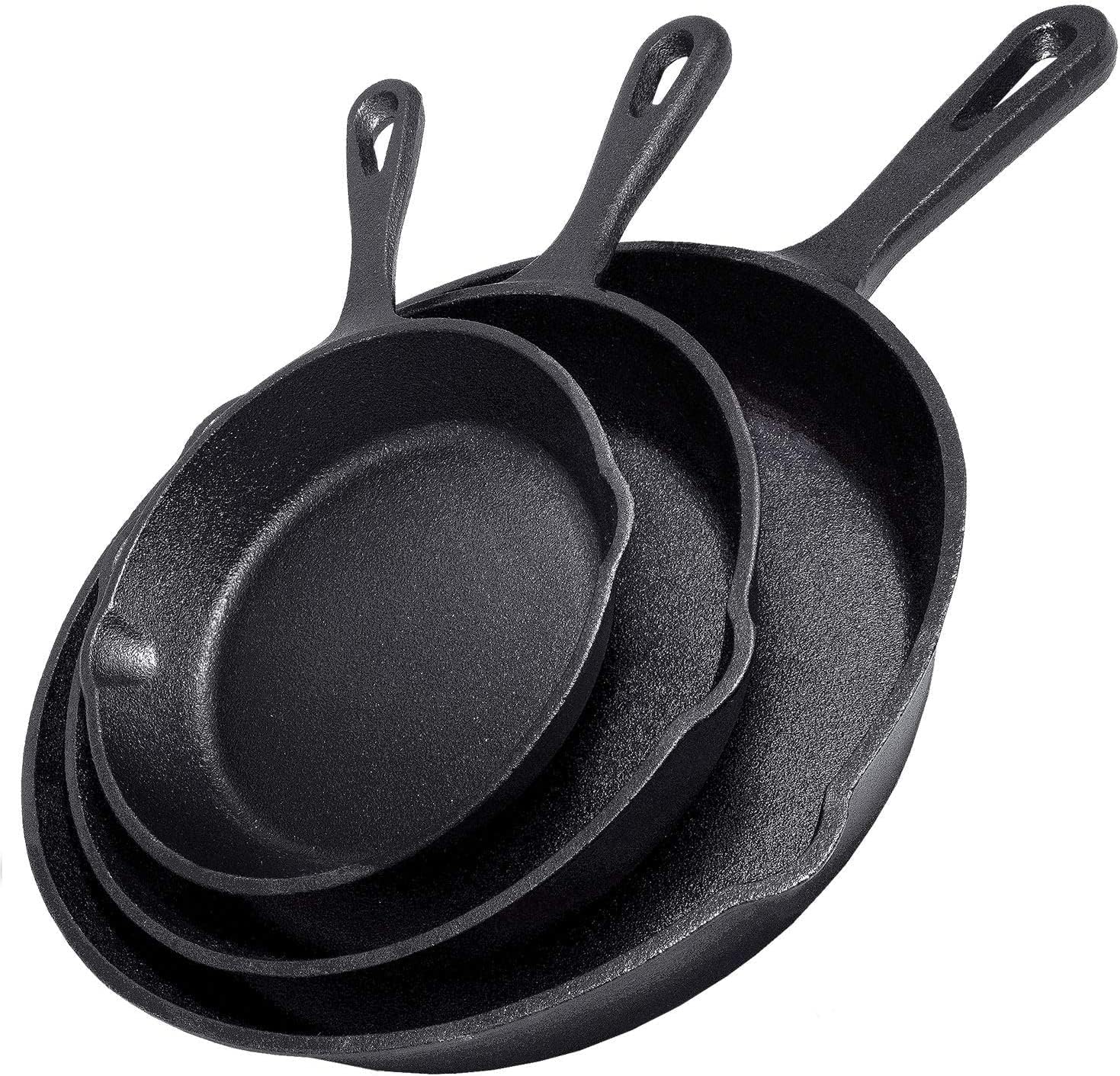 14/16/20cm Cast Iron Frying Pa - Cast Iron Corn recension och pris
