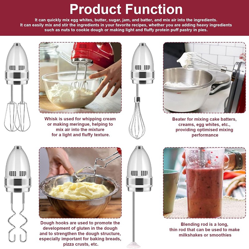 ABKO-Hand Mixer Attachments Be - Kitchenaid Mixer Hand Mixer recension och pris