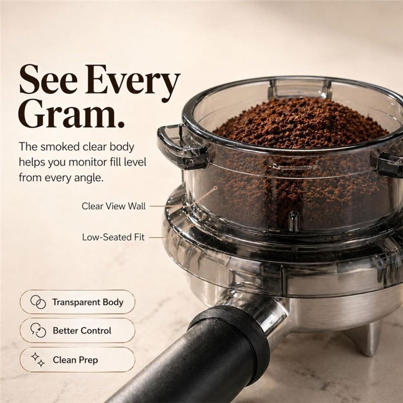 B51CNEW! Twist-Lock Portafilte - Breville Espresso Barista Touch recension och pris